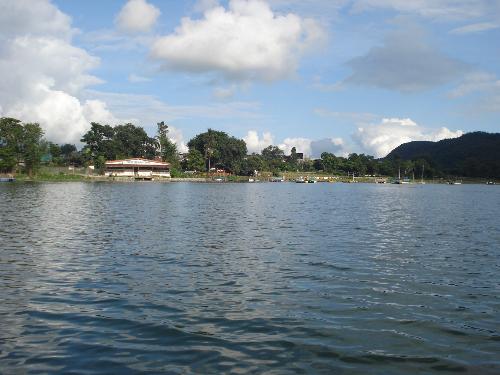 Lake Phewa - The Phewa lake of Pokhara Valley in Nepal.