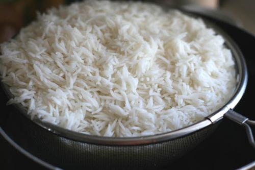 rice-strained - strained rice is very helpful for lunch. you can eat it with any things such as dal, sabji etc.