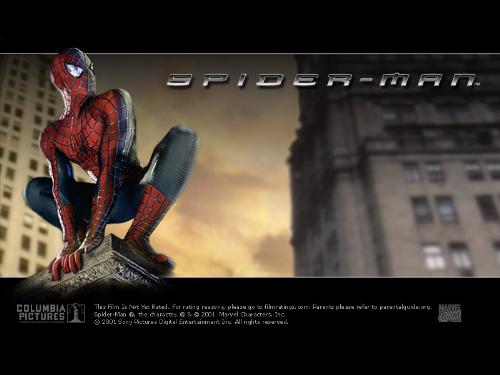spider man - a wallpaper from spider man movie..