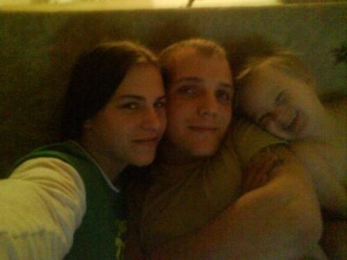 my family :) - me, my husband and our son