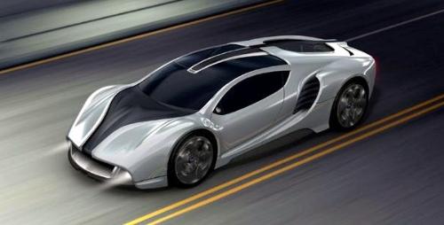 Supercar project - good looking concept