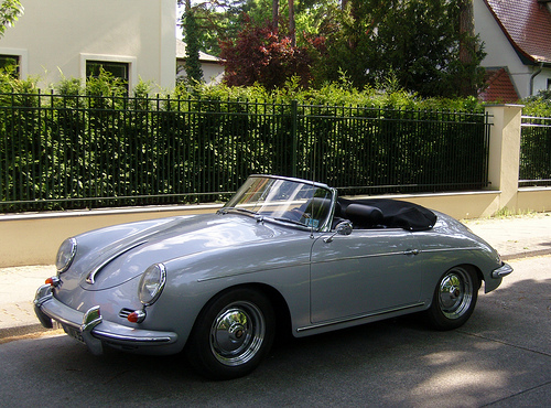 Porsche veteran - old car from Porsche