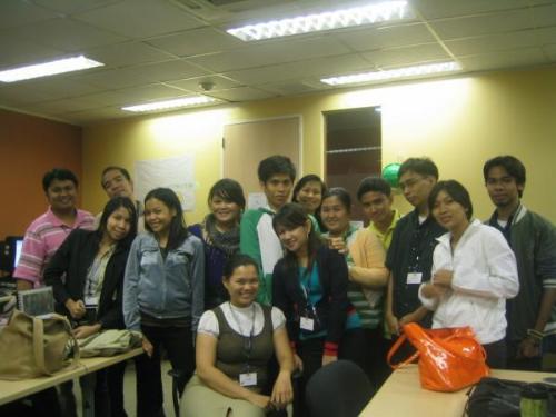 CVG AT&T Wave 8.3.2 - My fellow co-wave during our free time in our training.