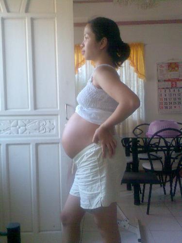 A New Life - It shows in this photo that a new life is about to be born. She will just have to wait for a little time to see the wonderful world.