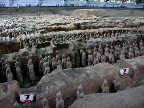 terracotta warriors - It is the world-famous museum that is constructedon the site of its findings.