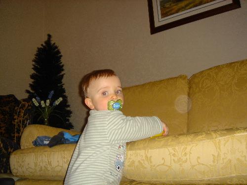 orbs - I managed to catch on camera who my little boy was talking to!