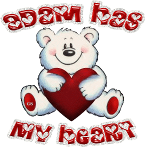 teddy bear - adam has my heart