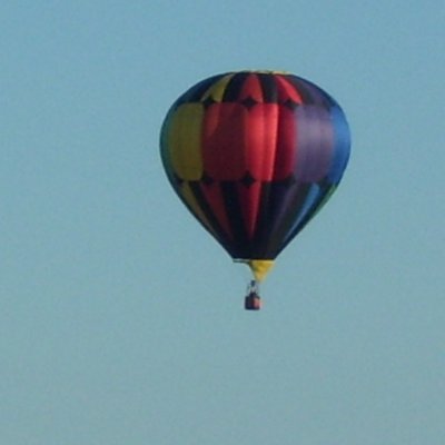 Hot Air Balloon - One of the smaller balloons at the Hot Air Jubilee in Jackson, Michigan but still good sized.