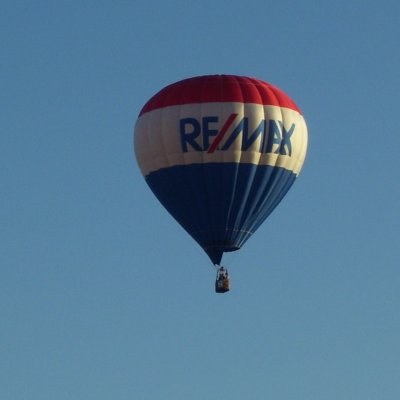 Hot Air Balloon - An old standby at the Jackson, Michigan Hot Air Jubilee the ReMax balloon