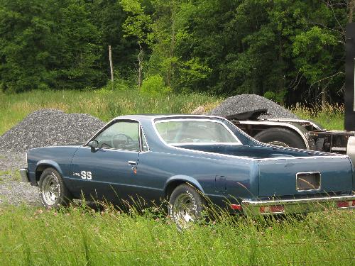 my new car - 1978 el camino. i'm so excited.