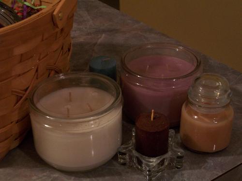 Scented candles - scented candles for the home