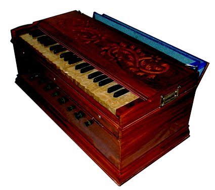 indian music instrument - This instrument is called Harmonium. which is used by most of all Indian singers. this is fully Indian instrument.