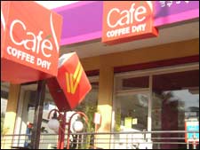 coffee day - Cafe Coffee day is a chain of restaurants in Bangalore which serves nice blended cold coffees