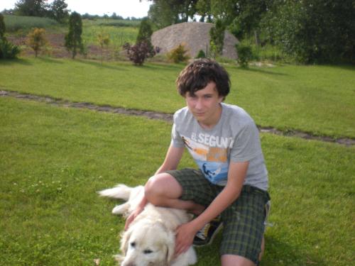 Me And my dog - Tgis is my and my best friend