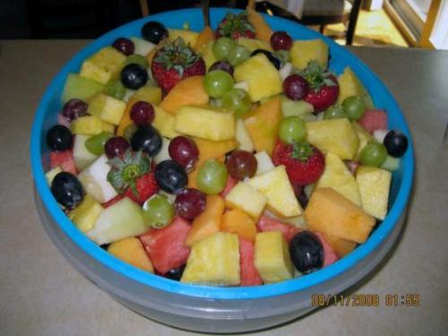 Fruit salad - A picture of my ultimate fruit salad