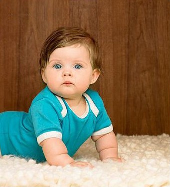 Cute Baby Girl - Green eyed baby girl