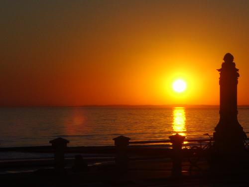 Pretty Sun Set at the Beach in South America - Pretty Sun Set at the Beach, taken in Piriapols, Uruguay, South America.