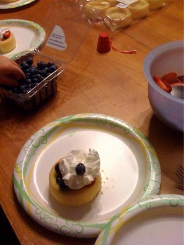 We had a great time making these berry shortcakes  - We had a great time making these berry shortcakes for the 4th of July