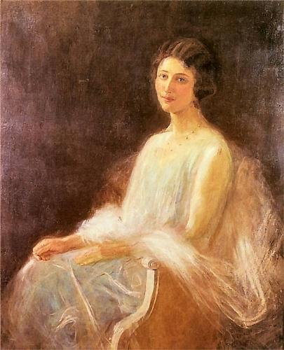 woman - oil painting