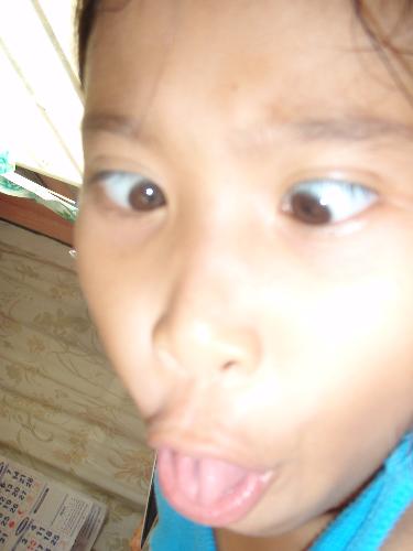 Funny - My niece is very funny. She can make her eyes cross eyes. She like to dance and make funny faces.
