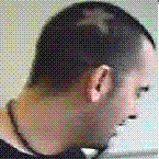 my photo - this is me after shaving a star in my head.
