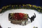 Michael Jackson Memorial - Michael Jackson Memorial,king of pop
picture of casket at memorial service