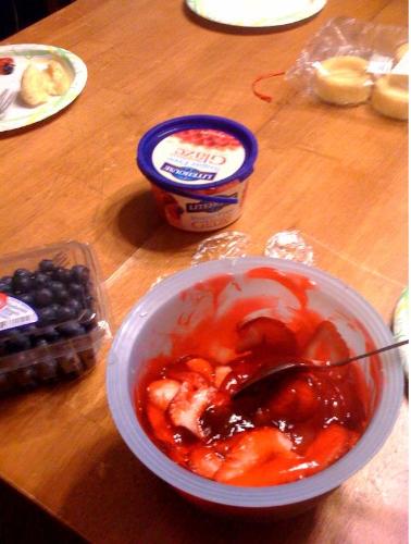 The boys and I had a great time making these yummy - The boys and I had a great time making these yummy berry shortcakes