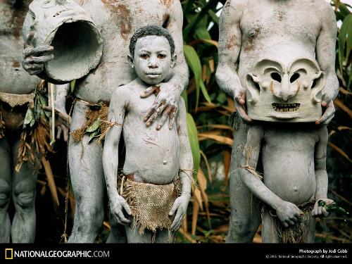 A different culture from a different place - Courtesy: National Geographic