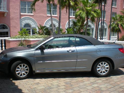 Honeymoon Convertible - The Convertible we rented for our honeymoon!
