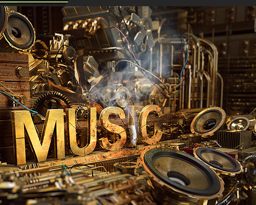 music - this is a symbol of the only one music title