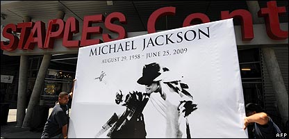 Michael Jackson memorial service - Michael Jackson memorial service