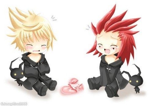 Roxas x Axel - Roxas and Axel.