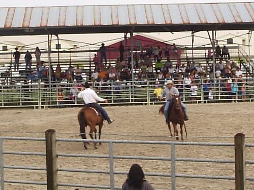 How real cowboys play - Chalo Nitka rodeo...a couple of the real ones.