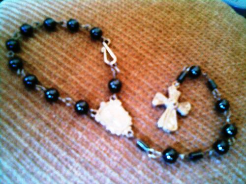 Car Rosary - When Driving, It is also best to have a rosary inside your car (for Catholics), It helps when we can cling on to something to remind us of our faith during our travel time.