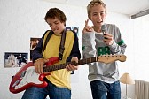 teenagers - teenagers playing music
