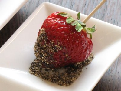 strawberries - strawberry on the plate