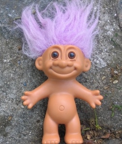 A Picture of a Troll  - a cute yet beautiful little Troll I treasured as a kid