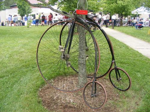 Old Bicycles - These are some old bicycles at a National Wheelmen event.