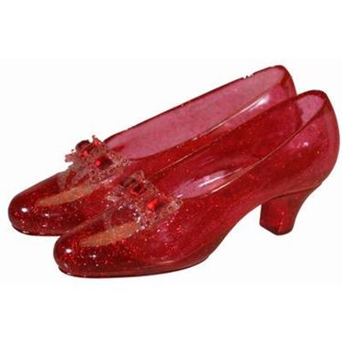 Ruby Slippers - Ruby slippers for visiting Kansas