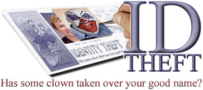 identity theft a serious problem. - people are using your names, address, family, prints and all these personal information...using these information they can do whatever they want while you take all the risk....