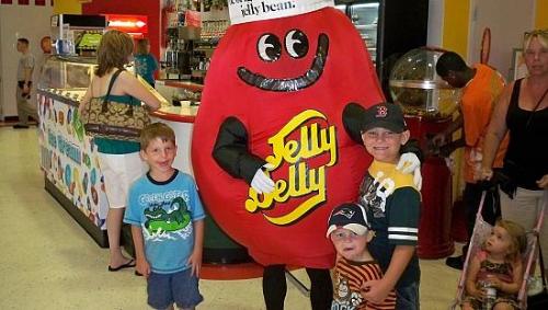 A picture of my boys during our visit to the Jelly - A picture of my boys during our visit to the Jelly Belly Factory in Fairfield, CA