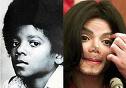 two faces of Michael - Two faces of Michael Jackson showing a young face and old. two faces of Michael - Two faces of Michael Jackson showing a young face and old.