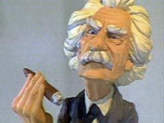Albert Einstein - Albert Einstein With A Cigar In His Right hand