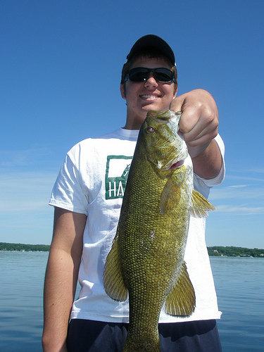 fishing - bass fishing @ lake geneva