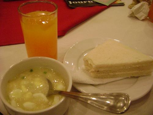 Bread and Juice - food