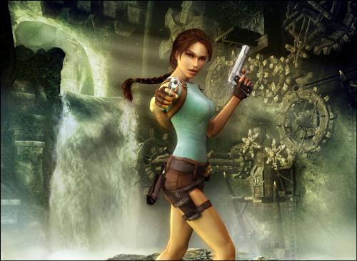 tomb raider - Waterfall scene