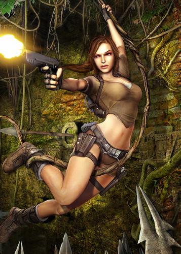 tomb raider - Anniversary, great snap of the game.