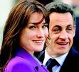 Bruni& Serkozy - French President Nicolas Serkozy created a history of love by marrying model and singer Carla Bruni. Bruni is his third wife.Perhaps for the first time a President married for the third time. 