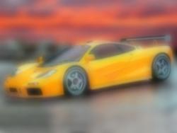 my wallpaper - this image was created by myself using an actual image of the car, and using photoshop.