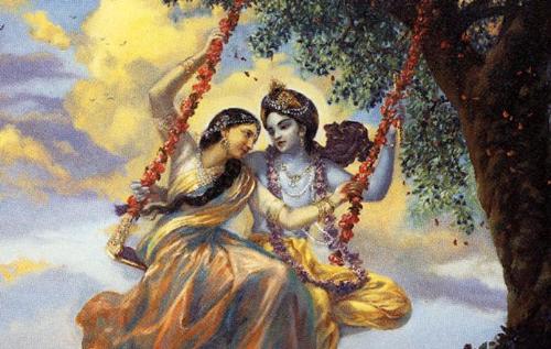 Radha Krishna - god image